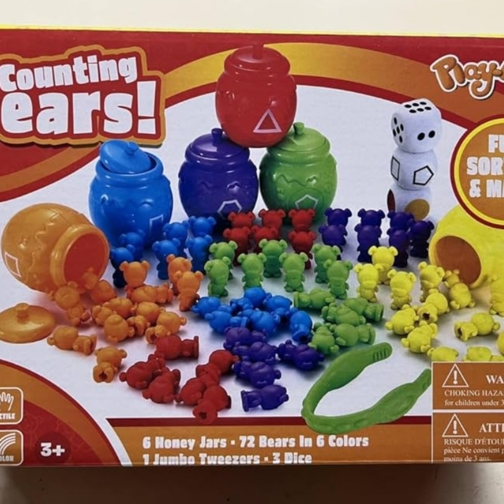 Rainbow counting bears